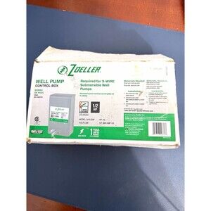 Zoeller Control Box 1/2 HP 230V for 3-Wire Submersible Well Pump 1010-2336